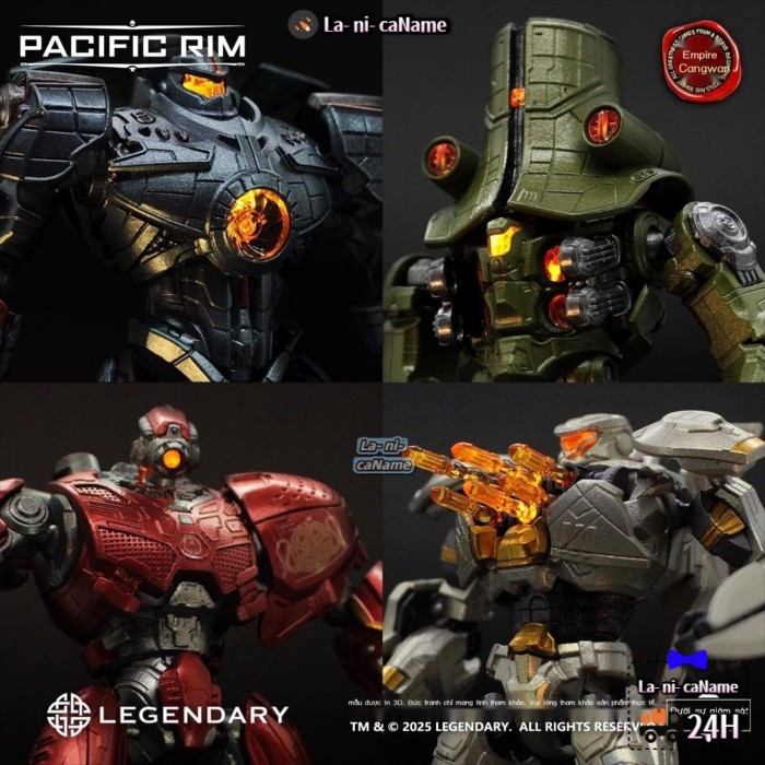 Imperial Sky Pacific Rim Eureka Raider Cherno Alpha Mô hình lắp ráp Mecha