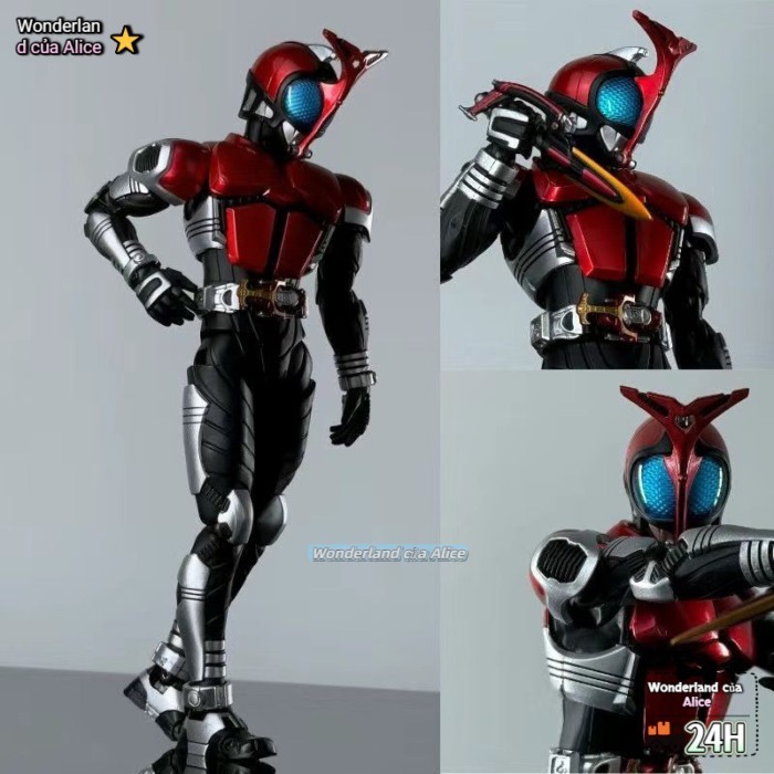 Kamen Rider Hình SHF Hell Locust Fang Ace Ultimate Kuuga Siêu Có Thể Đồ Chơi Trẻ Em Hình