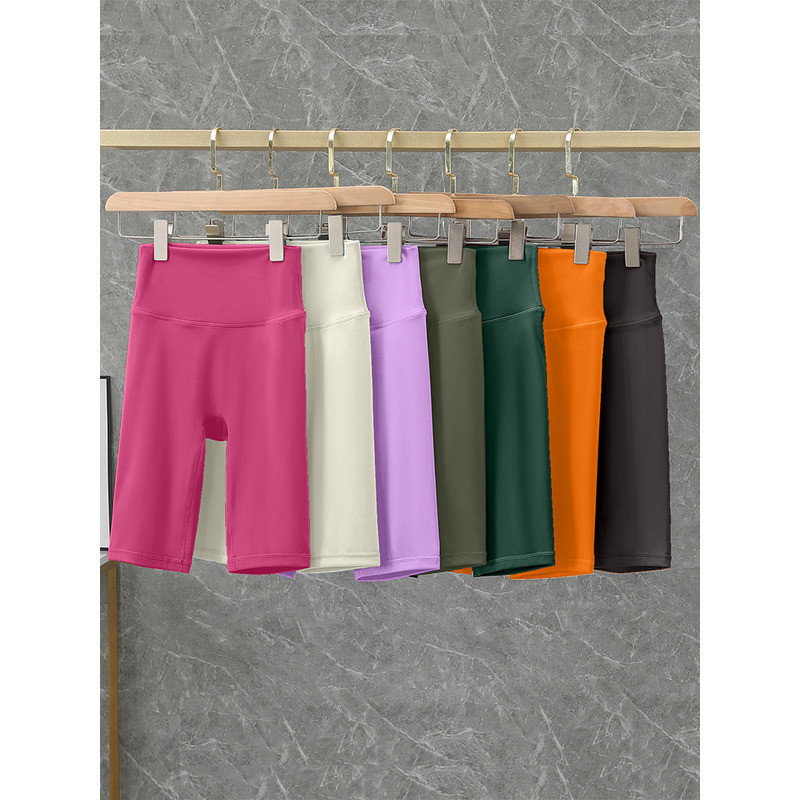SHEIN SHEIN Đông Nam Á Không Xấu hổ Dòng Thể Dục Năm Điểm Quần Cao Cấp Đào Mông Thể Thao Quần Yoga Q