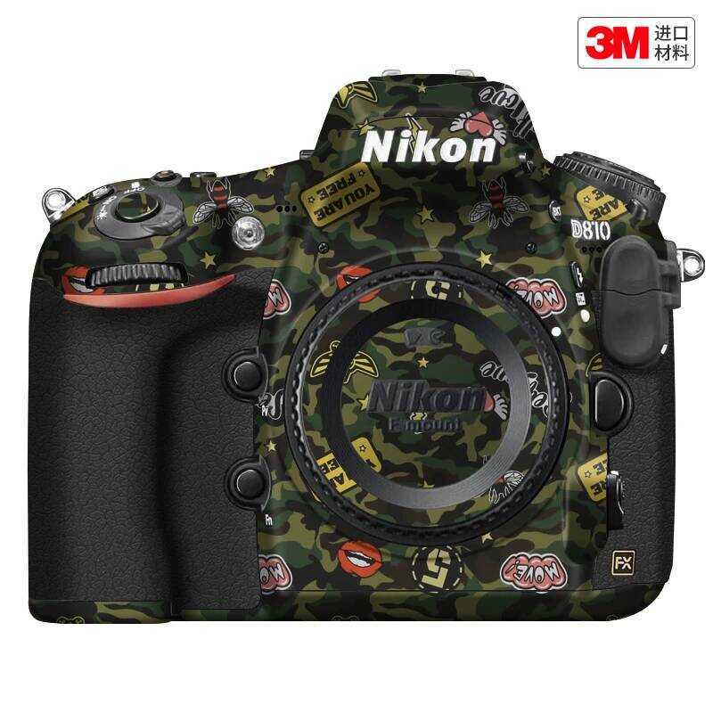 Thích hợp cho phim bảo vệ máy ảnh Nikon D810 Nikon d810 Body Sticker Phim đổi màu 3M