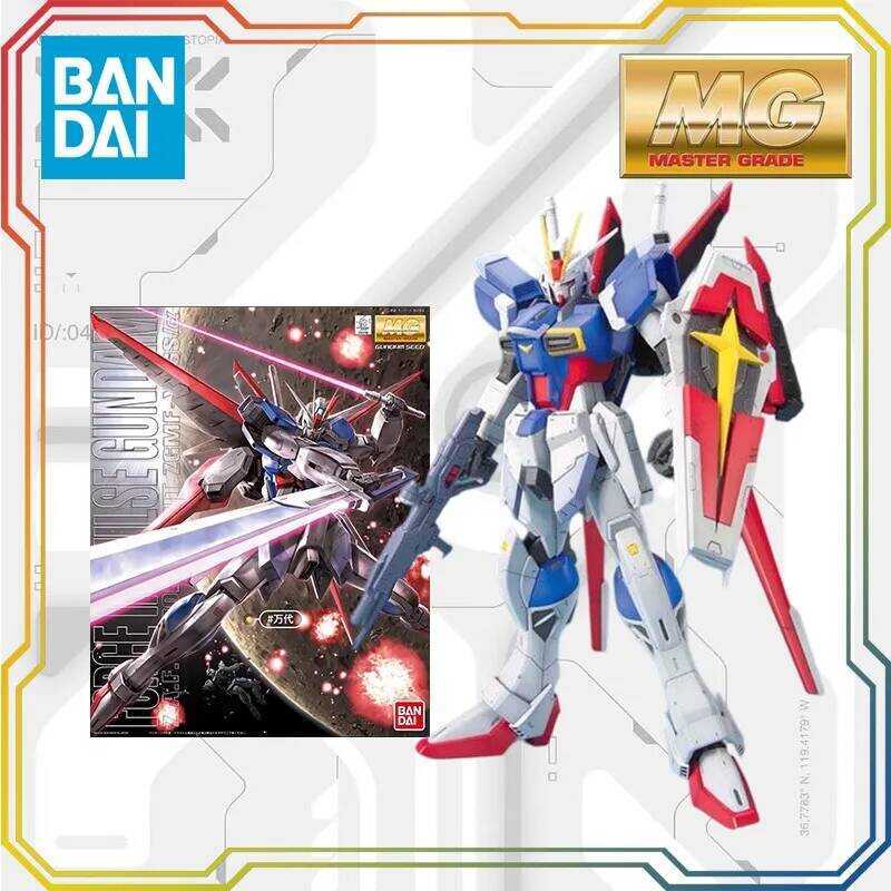 BANDAI MG 1/100 MOBILE SUIT GUNDAM SEED Force Impulse Gundam Anime Action Figure Assembly Toys Model