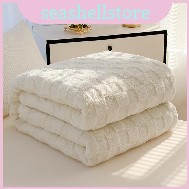 Chăn ném Flannel màu trơn để thư giãn và tặng quà tại nhà