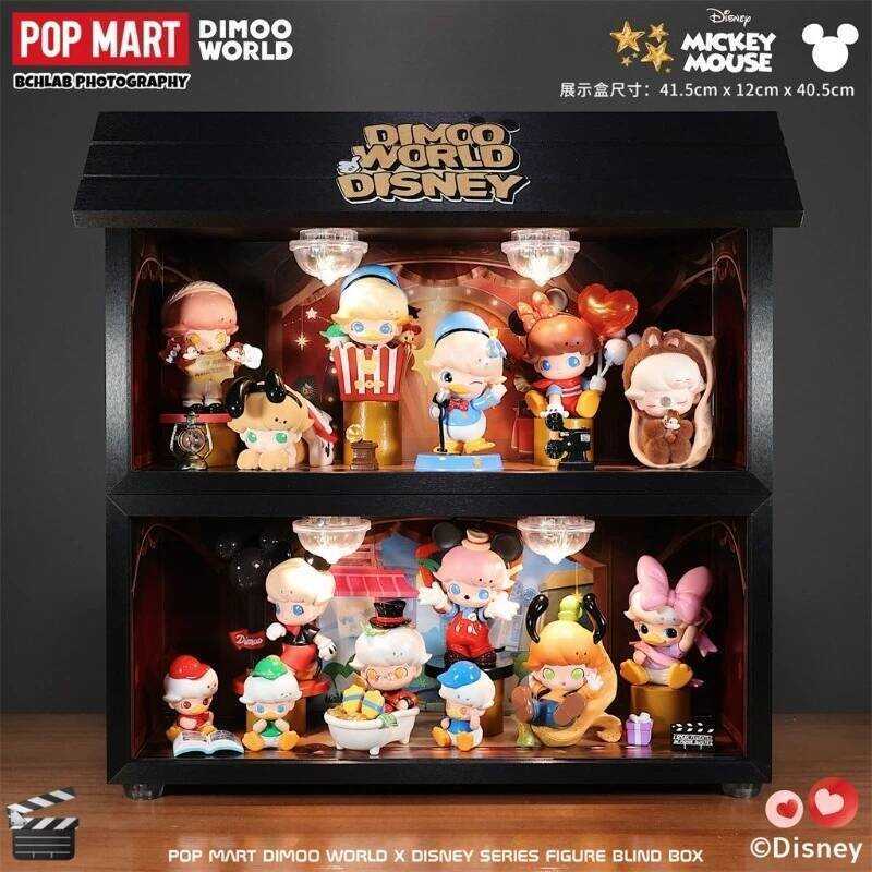 POP MART DIMOO Dimoo ✖ World Disney Series Figure Blind Box Ornament Collection Cute Toys Gift