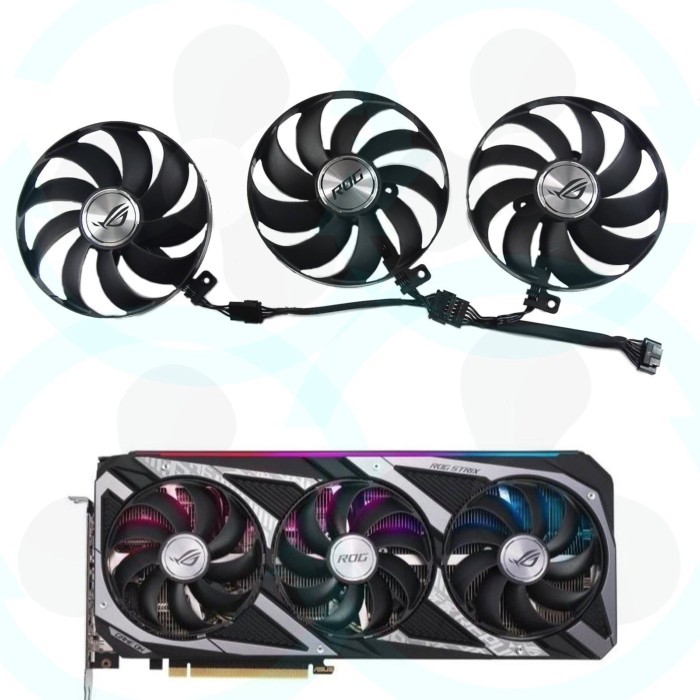 Quạt làm mát Card đồ họa ASUS / ASUS RTX3050 3060 ROG STRIX Raptor T129215SU