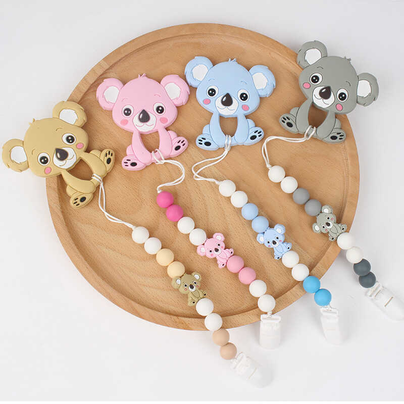 Miếng dán răng hàm cho trẻ sơ sinh KOALA Silicone Miếng dán KOALA Chống rơi KOALA