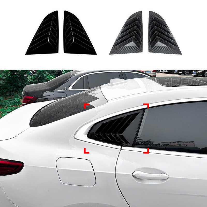 Thích hợp cho BMW 2 Series F44 2020-Đầm cửa sổ phía sau Nhãn dán ô tô Sửa đổi ngoại thất