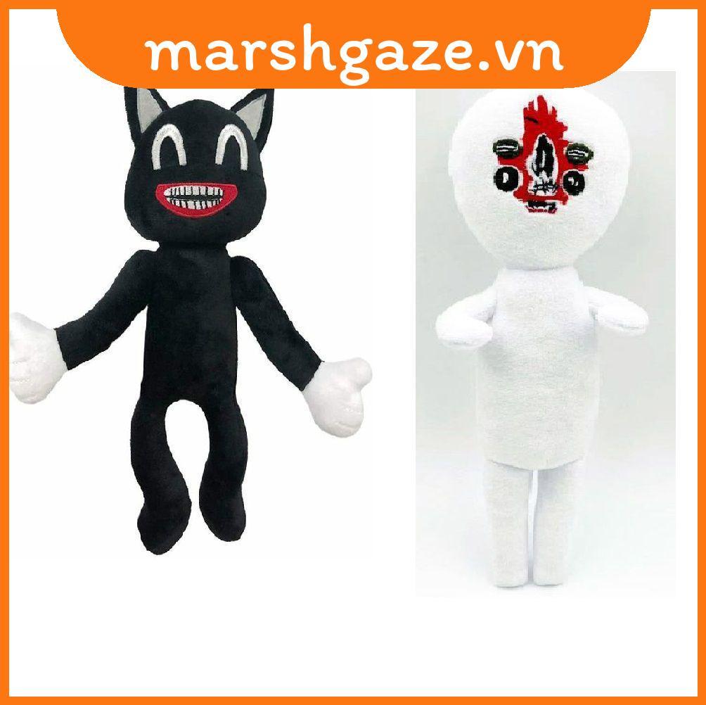 Set 2 đồ chơi nhồi bông Hình Mèo Đen Scp 173