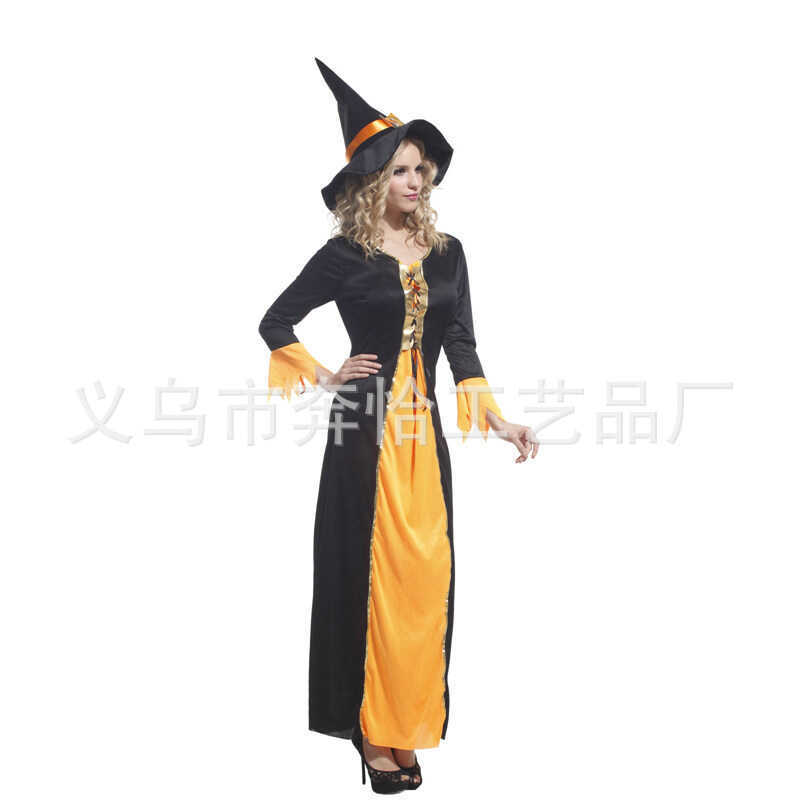 Trang phục phù thủy nữ Goethe Halloween người lớn kèm mũ và đạo cụ