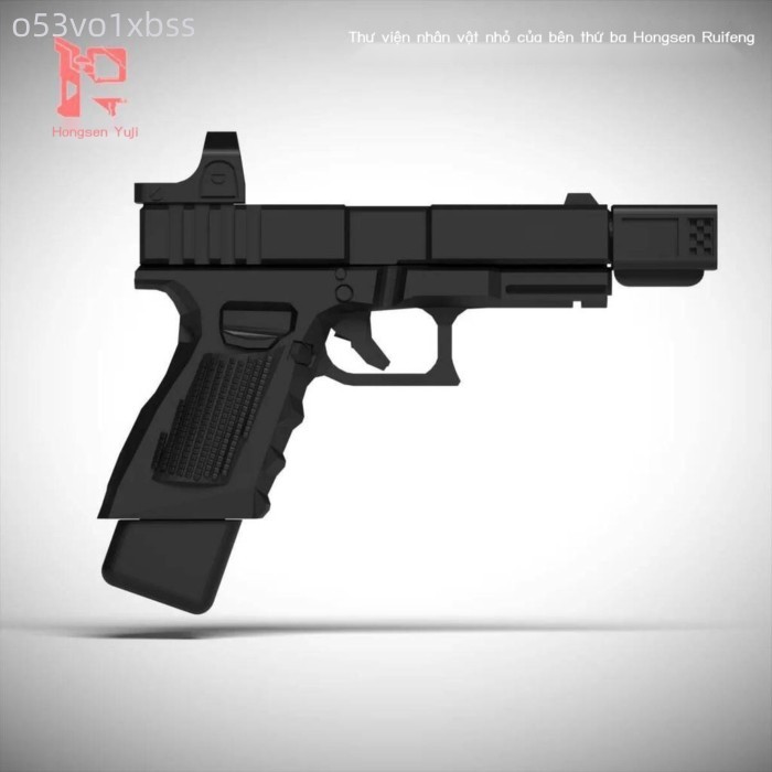 HOT- [ Ảnh thật ] Mô hình súng lục GLOCK Glock 17 của lực lượng đặc nhiệm, phụ kiện quân sự, kích t