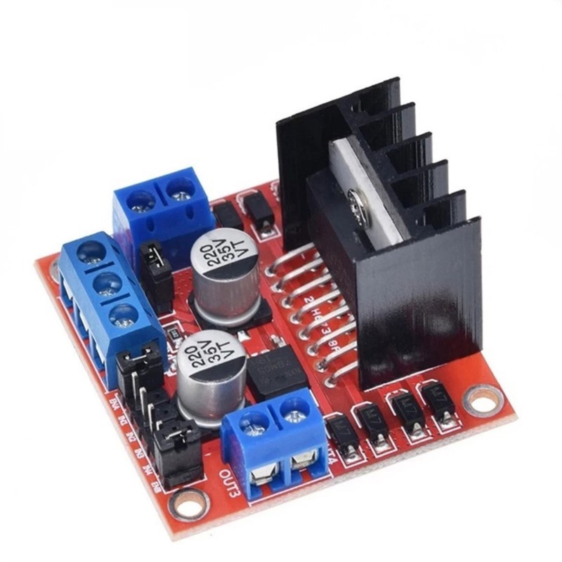 1 / 2 / 5 Chiếc L298N Bảng Điều Khiển Mô Đun Dual H Bridge DC Stepper Motor Robot Xe Thông Minh Brea