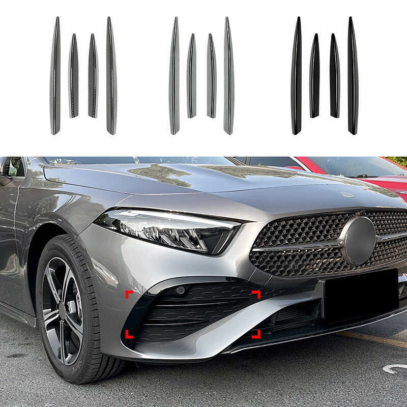 Thích hợp cho Mercedes-Benz A-Class W177 Giai đoạn cuối + A2 A35 AMG Grille Trim Air Knife Car Stick