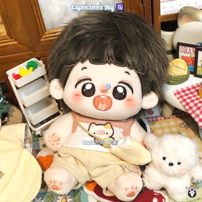 ()Búp bê che ngực nhỏ 20 cm búp bê cotton bé trai búp bê quà tặng cho bạn thân và bạn gái