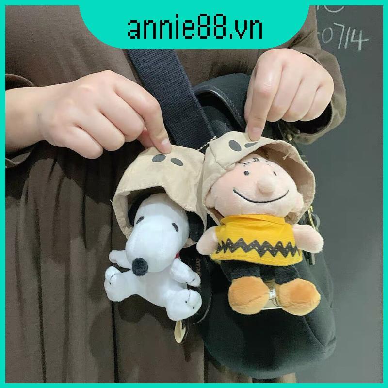 Móc khóa nhồi bông Snoopy Charlie Brown dễ thương