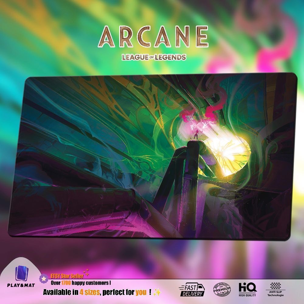 Trận chiến của hai thành phố Arcane Arcane Arcane Chủ đề Chuột Pad Trò chơi trò chơi Bàn phím Máy tí