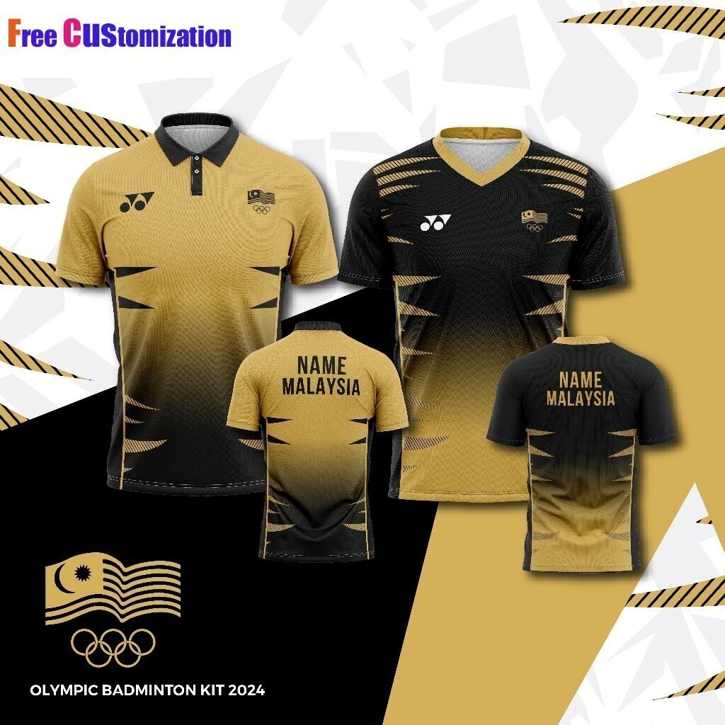 JERSEY OLYMPIC MALAYSIA, JERSI OLIMPIK MALAYSIA (2026)
 Áo thun