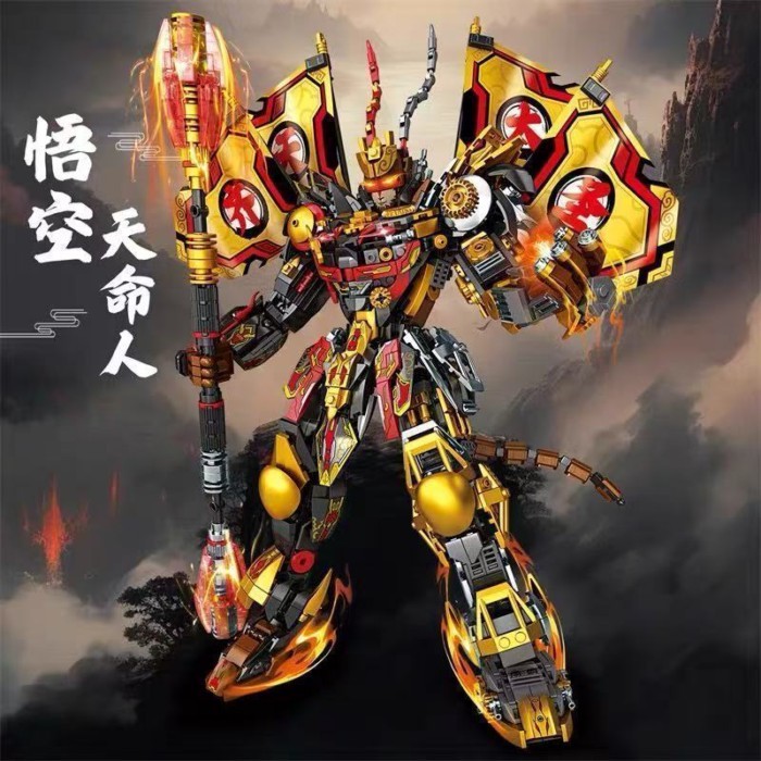 Hình tượng Mecha Series kiểu Trung Quốc mới của Monkey King Black Wukong