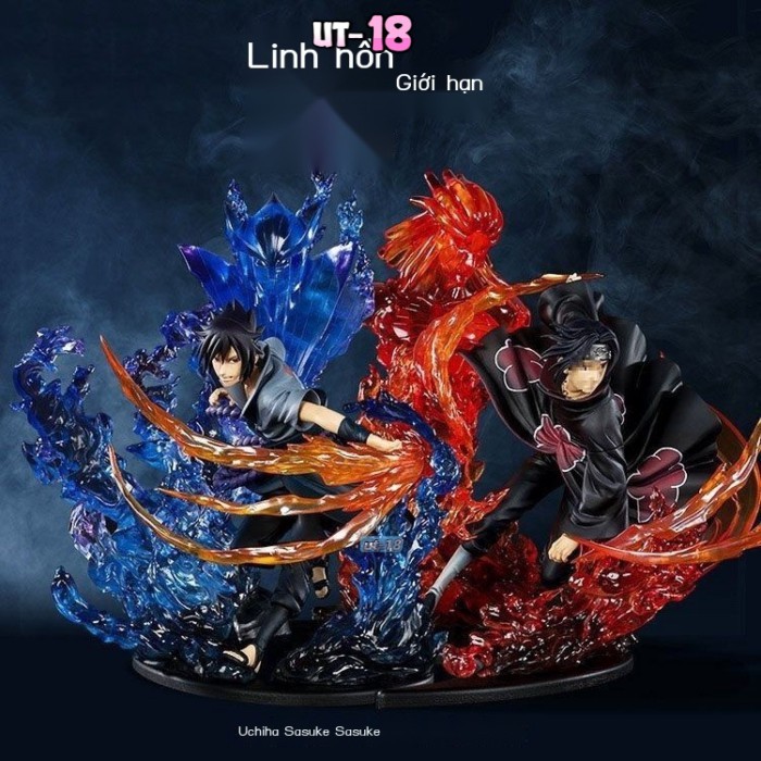 Naruto Hình Chín Đuôi Naruto Susanoo Sasuke Sasuke Itachi Madara Obito Kakashi Mô Hình Đồ Trang Trí