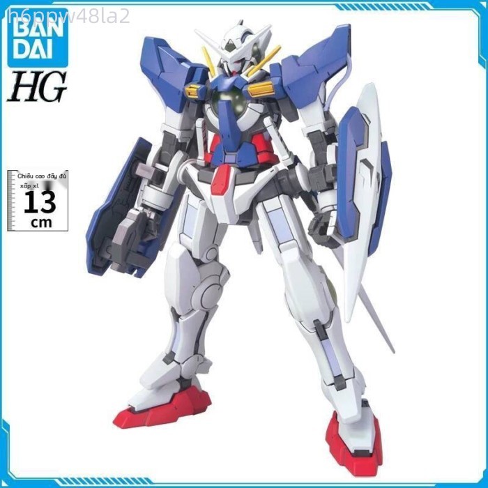 [ Siêu Tiết kiệm] Bandai HG 00 01 Exia Gundam GN-001 EXIA 1/144 Mô hình lắp ráp có sẵn trong kho