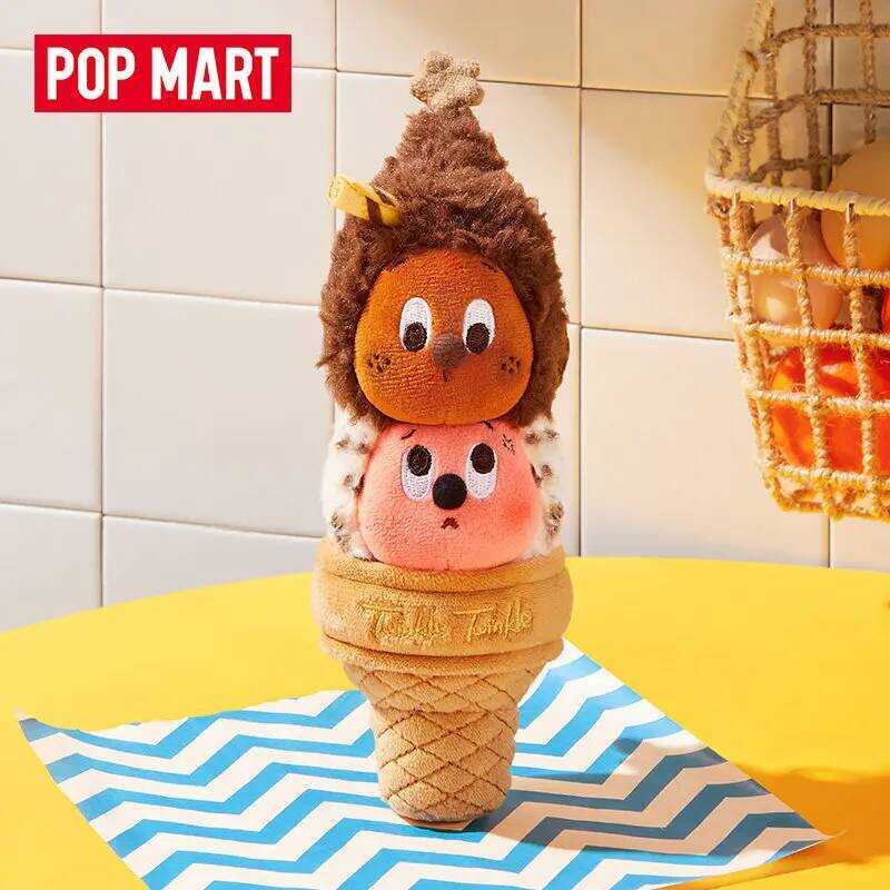 POPMART Twinkle MOON GELATO Series Double Balls Gelato Pendant Blind Mystery Box Toys Doll Anime Fig