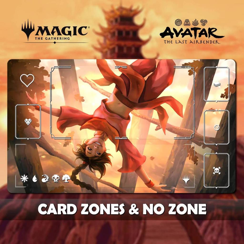 Ty Lee Artful Acrobat MTG Playmat Khâu cạnh Bàn chơi game + Túi miễn phí