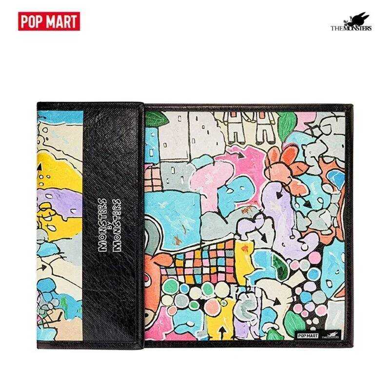 POP MART the MONSTERS 10th Anniversary Computer Bag Blind Box - Random Toy Figure Ornaments Mystery 