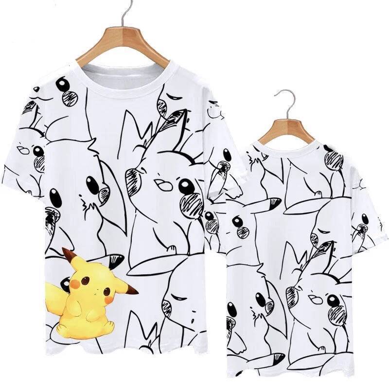 Anime Mùa Hè Pikachu Elf Pok É Mon Pok É Mon Ngoại Vi Nhanh Khô Thoáng Khí Thoải Mái Cho Cha Mẹ Trẻ 