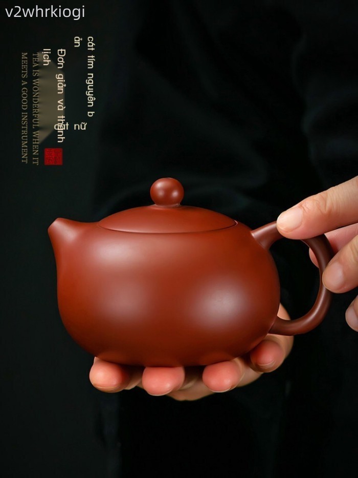 [GIÁ SỐC] Bộ Jiesheng Zisha với tách Dahongpao từ quặng nguyên bản, bộ Kung Fu dùng trong gia đình,