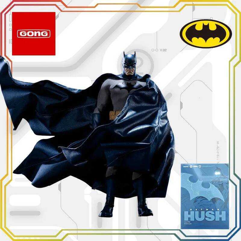 GONG Studio Batman: Hush Batman 1/12 Scale Articulated Action Figure with Cloth Cape Collectible Mod