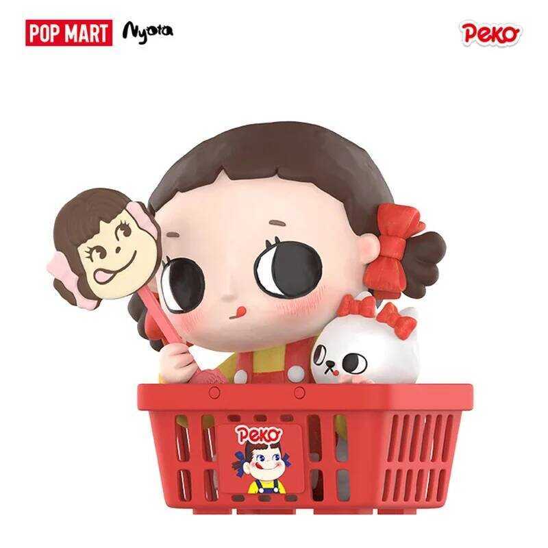 POP MART Nyota Peko Series Blind Guess Bag Mystery Box Toys Doll Anime Figure Desktop Ornaments Coll