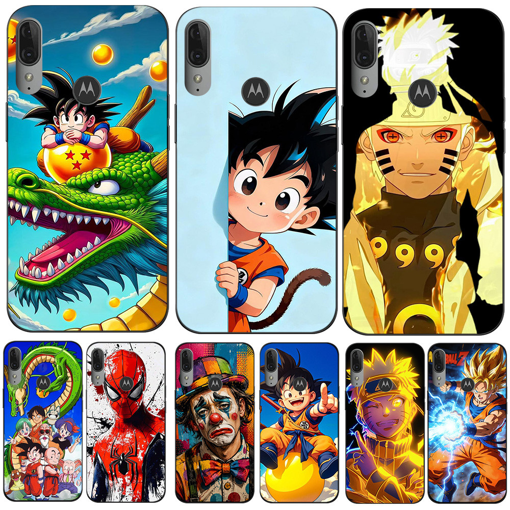 Dành Cho Motorola Moto E6 PLUS Ốp Lưng Điện Thoại Moto E6 PLUS Ốp Lưng Bảo Vệ Silicon Mềm Đen Tpu Ốp