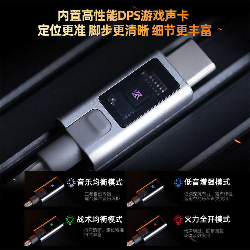 Tai nghe trò chơi thiết kế tiêu chuẩn KZ-Gale Blast HiFi Acoustics