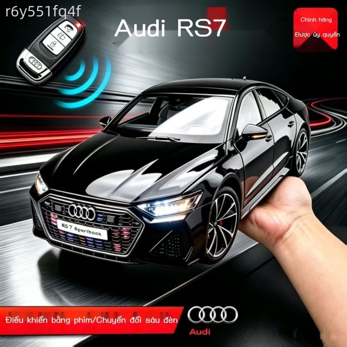 [ HOT Sale ] 1:18 Chính Hãng Audi RS7 Mẫu Hợp Kim Xe Mô Hình Điều Khiển Từ Xa Phiên Bản Thể Thao Lớ