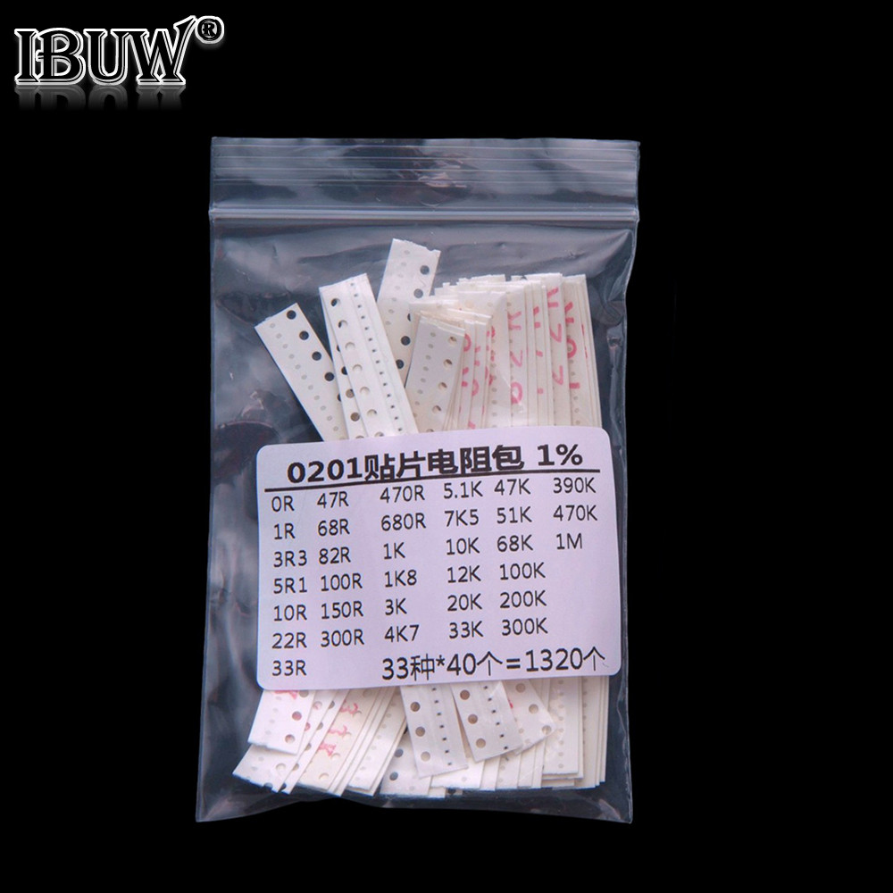 33 / 17 / 12Values 0603 0402 0201 2010 1812 Điện Trở SMD sop Mỗi 50 Chiếc Mỗi 25 Chiếc 1k 2k 3k 4k 5