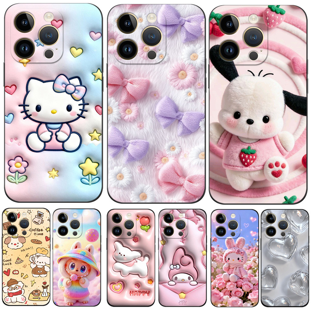 Dành Cho iPhone 16 PLUS Ốp Lưng Cho iPhone 16 Pro Max Điện Thoại Silicon Mềm Bảo Vệ Tpu Ốp Lưng Thần