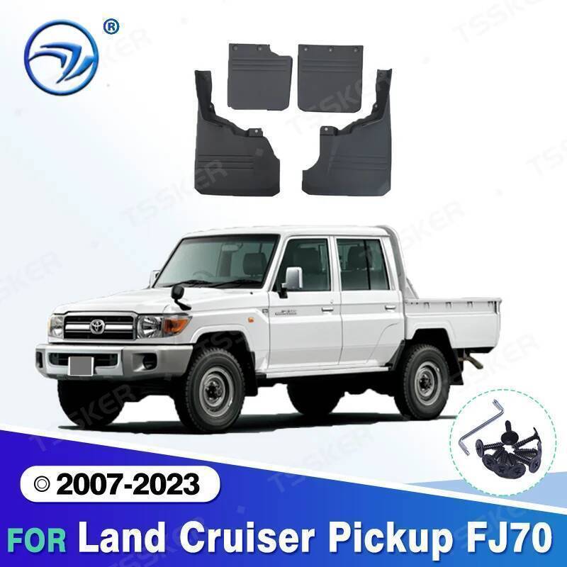 Chắn Bùn Ô Tô Cho LAND CRUISER Land Cruiser Pickup FJ70 2007 08 09 10 11 12 13 14-2023 Mudflaps Spla