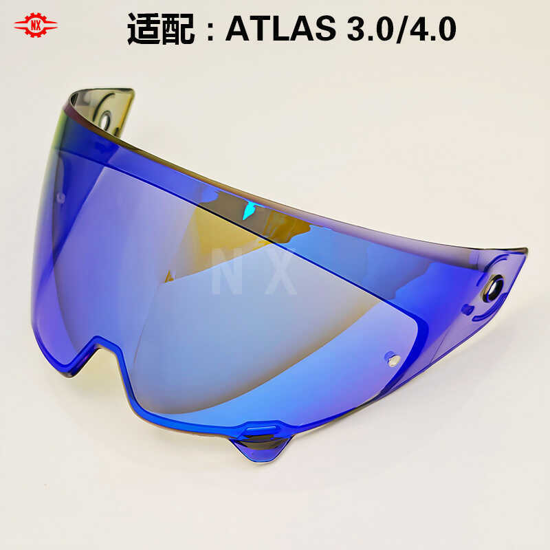 Thích hợp cho RUROC RUROC ATLAS 3.0 4.0 Mũ bảo hiểm Lens Day Night Universal Anti-Fog Sticker Phụ ki