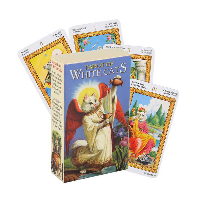 Bộ bài Tarot Mèo Trắng White Cats Tarot chính hãng