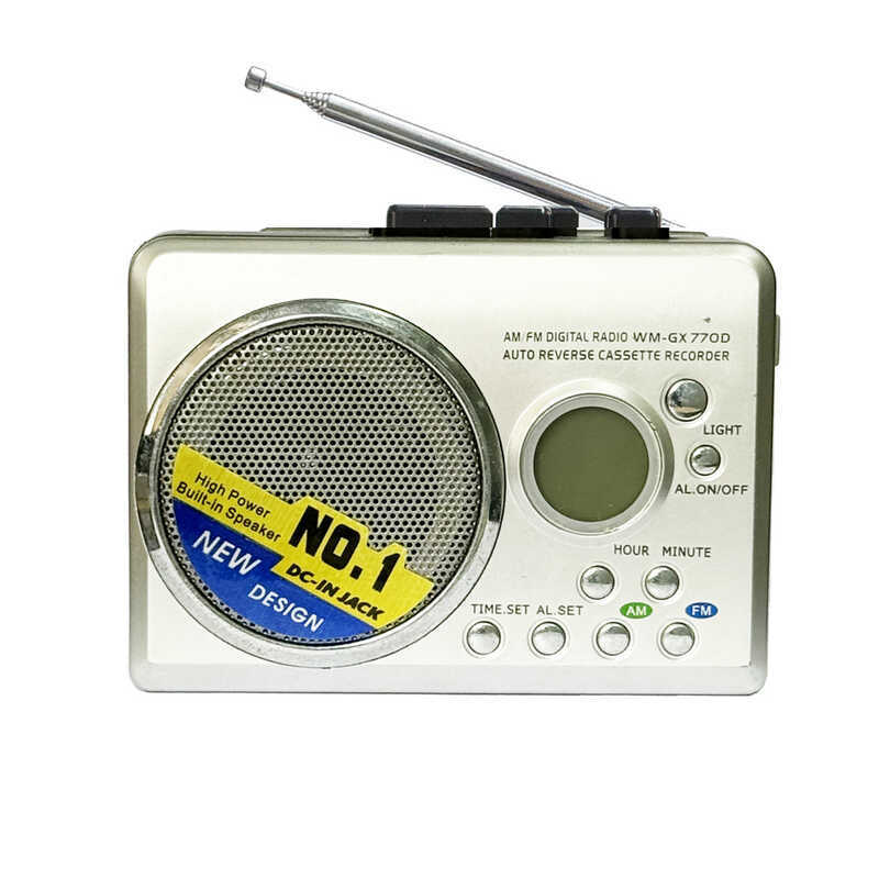 AM / FM Radio Tape walkman Old-fashion Cassette Player Băng trả lại tự động Đầu ghi hoài cổ Người đi