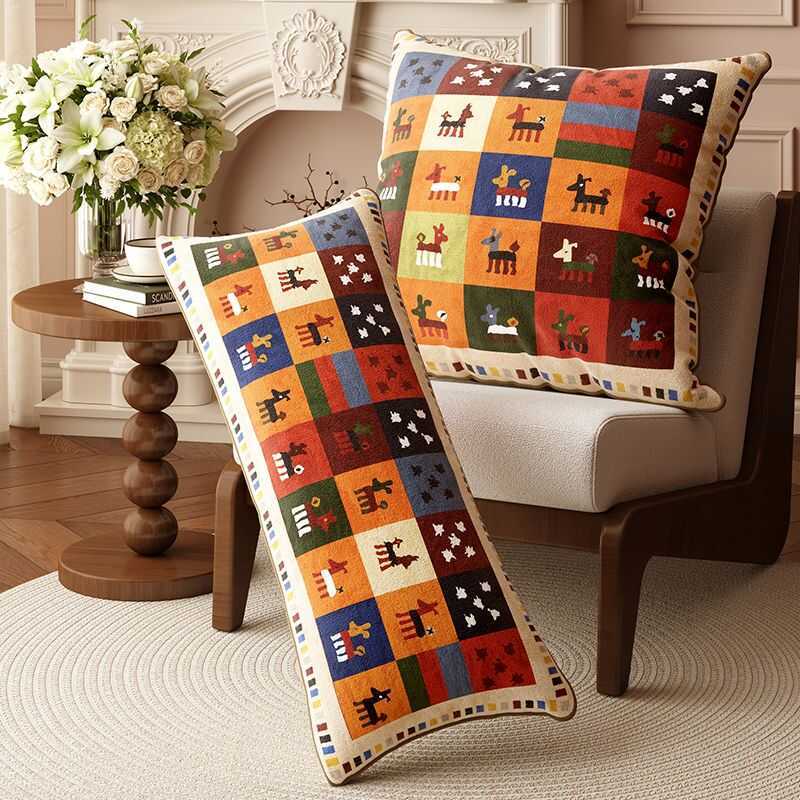 Ghế sofa phòng khách sang trọng và cao cấp, vỏ gối dài không kèm ruột gối, đệm tựa lưng lớn kích thư