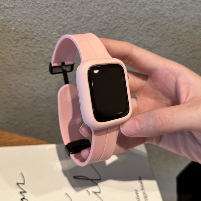 Thích hợp cho Apple Watch Dây đeo silicon Apple watch9 Vòng tay nam nữ