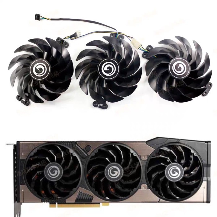 Quạt làm mát thẻ đen GALAXY RTX 3060TI 3070ti 3080 3090ti 3090