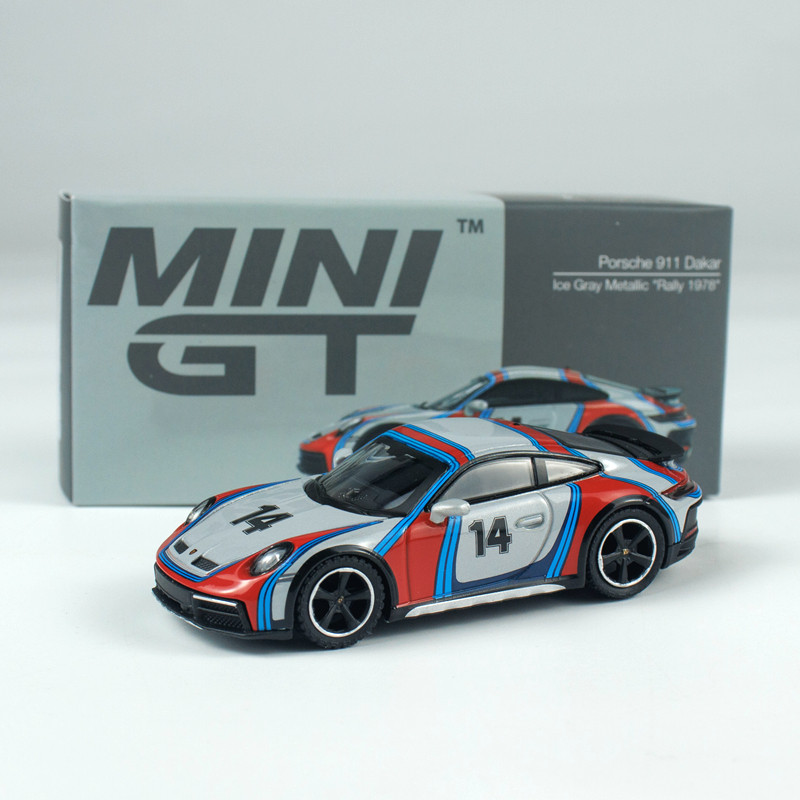 MINIGT 1: 64 Porsche 911 Dakar Porsche Dakar Mẫu xe hợp kim 964 #