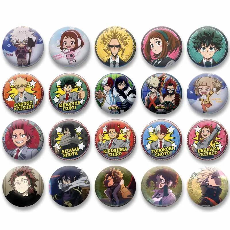 Boku No Hero Giới Học Thuật Men Chân Tất Cả Có Thể Shoto Todoroki Ochako Uraraka Hoạt Hình Huy Hiệu 