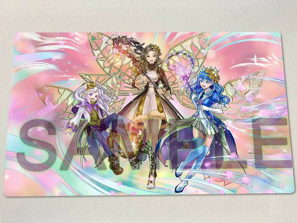 YuGiOh Playmat Gió May Mắn TCG Aromaseraphy Hương Thảo Jasmine Thảm Aromaseraphy Ngọt Marjoram Thẻ G