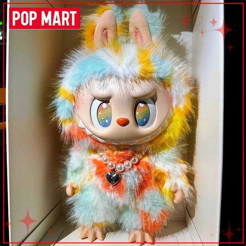 POPMART Labubu 400% ROCK THE UNIVERSE Vinyl Plush Toy Children's Gift Large Ornaments