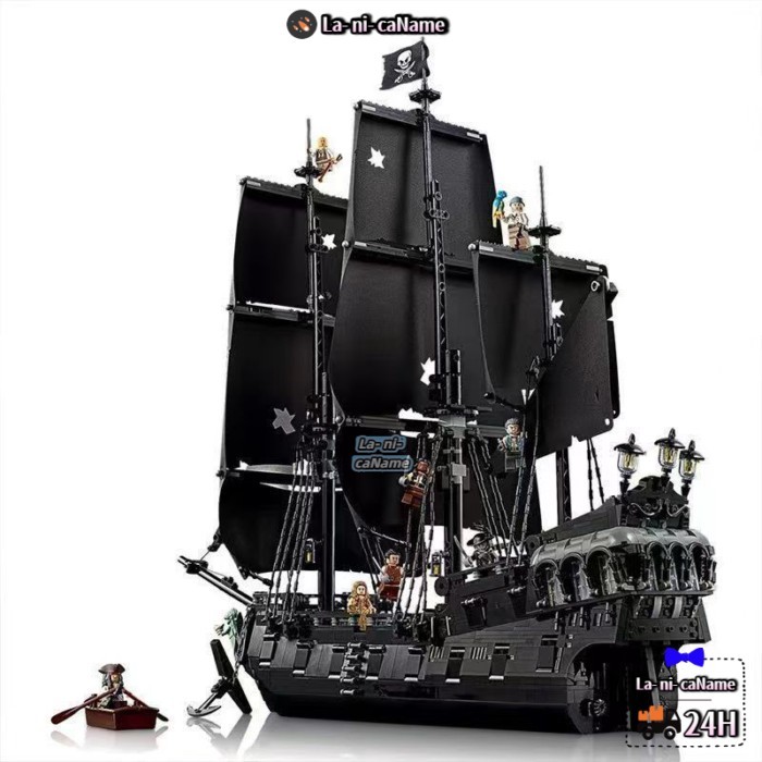 Cướp biển vùng Caribe Thuyền trưởng Jack Sparrow Ngọc Trai Đen Bé Trai Khối Xây
