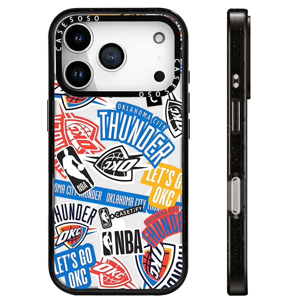 Ốp Sạc Từ Tính Không Dây Tương Thích Cho IPhone 11 12 13 14 15 16 17 Pro Max Ốp Lưng Full NBA Team S