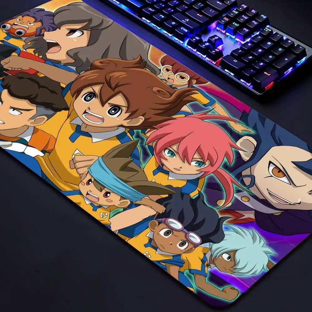 Inazuma Eleven GO Mousepad Họa Tiết Bàn Văn Phòng Padmouse Anime Bàn Phím Máy Tính Lớn XXL 900x400MM
