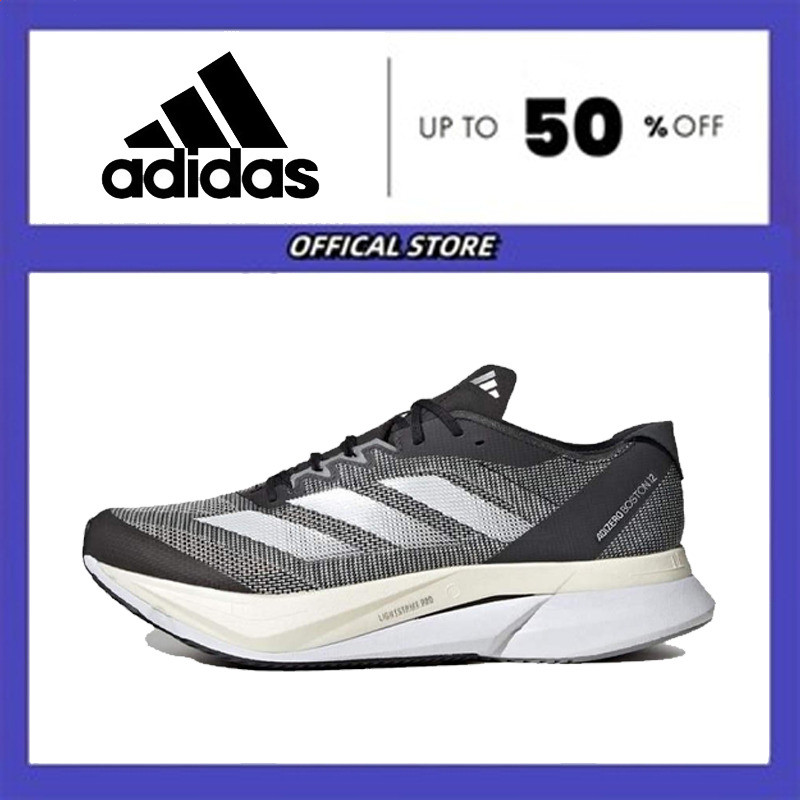 100% ORIGINAL Adidas Adizero Boston 12 ID4234 Men's And Women's Sports Shoes