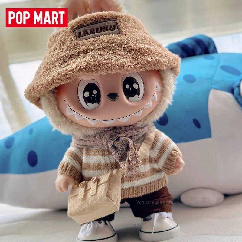 POPMART THE MONSTERS LABUBU DRESS BE LATTE Vinyl Plush Toy Beautiful Display Doll Child Companion La